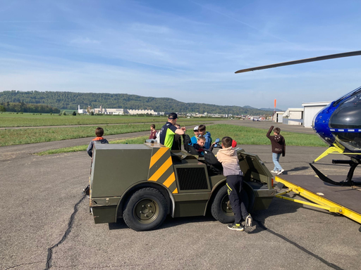 Besuch bei Alpine Air Ambulance