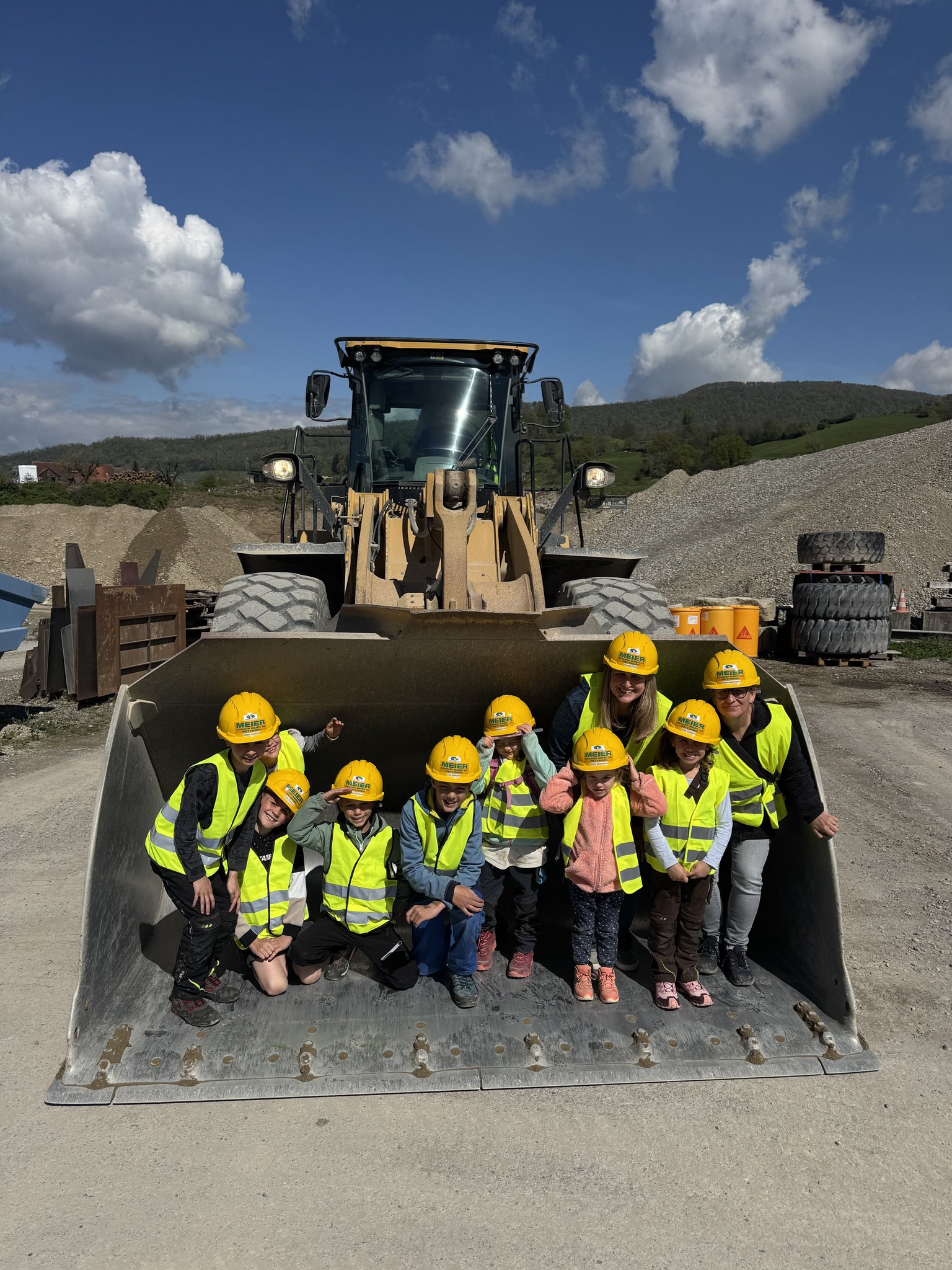 Kieswerk in Wettingen