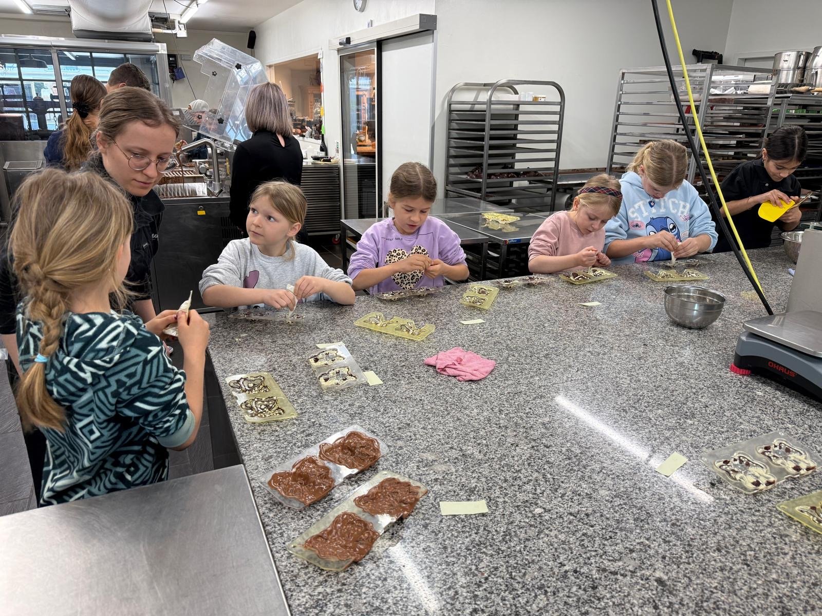 Besuch beim Chocolatier