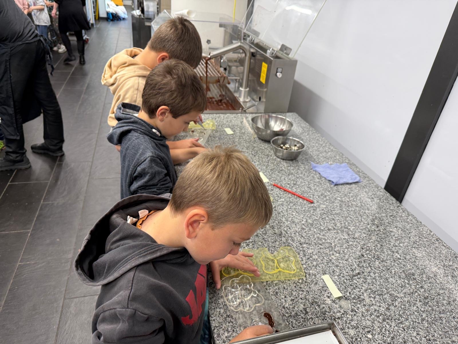 Besuch beim Chocolatier