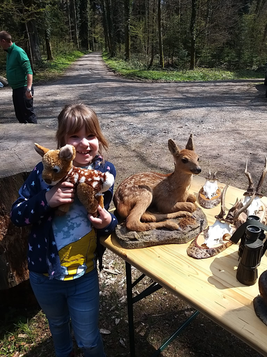 Im Wald beim Jäger