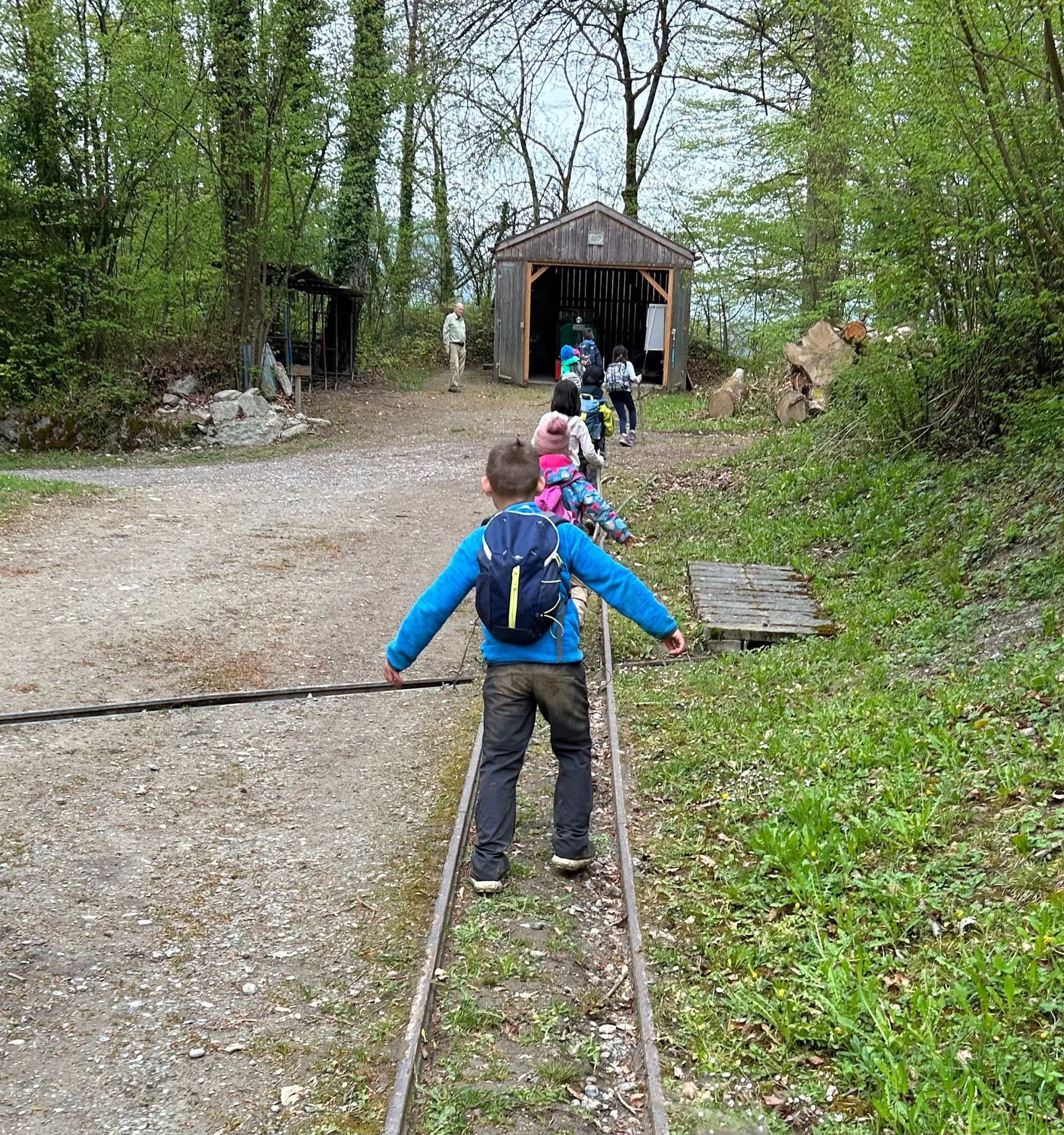 Besuch im Steinbruch Mägenwil