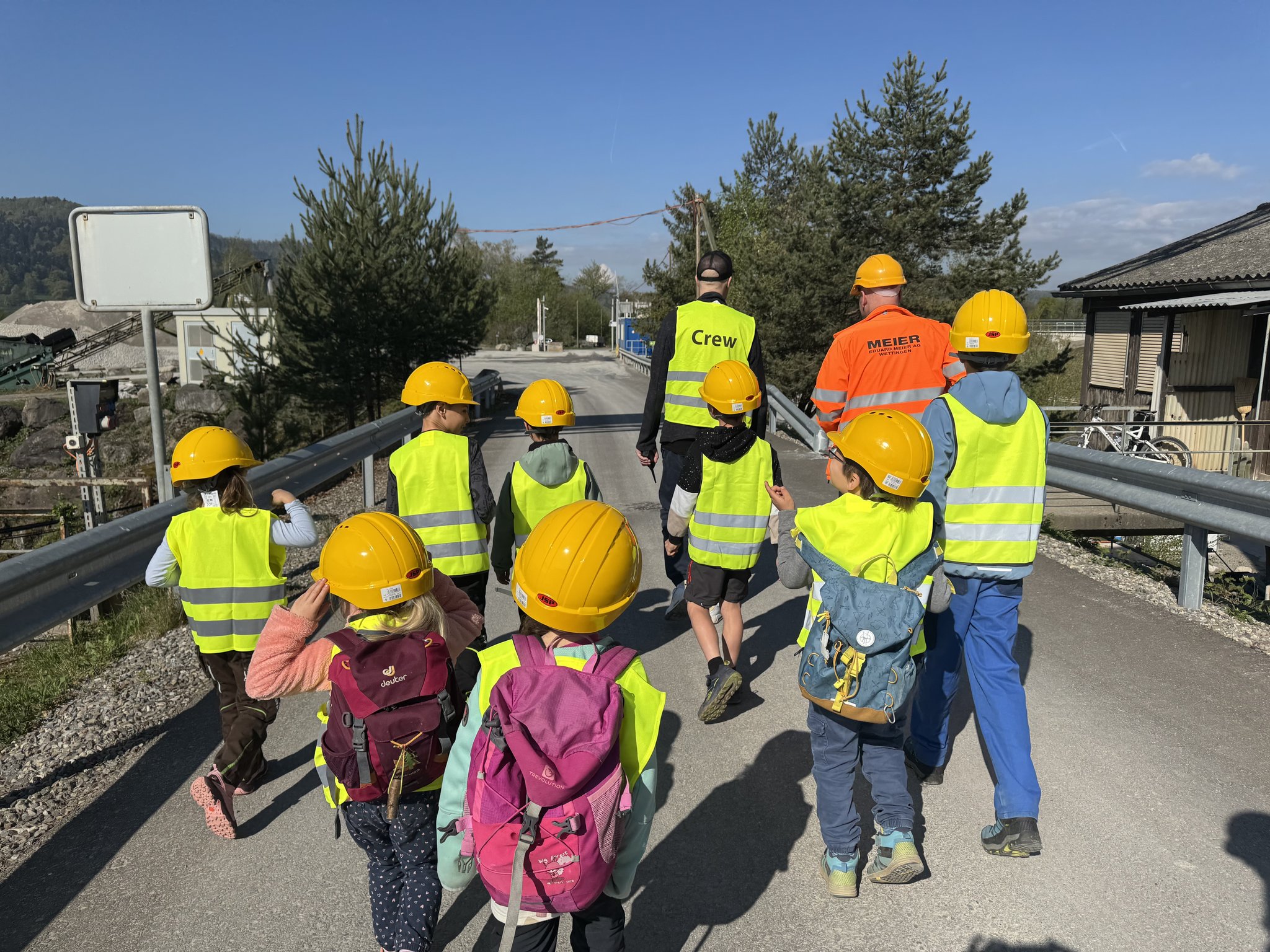 Kieswerk in Wettingen 