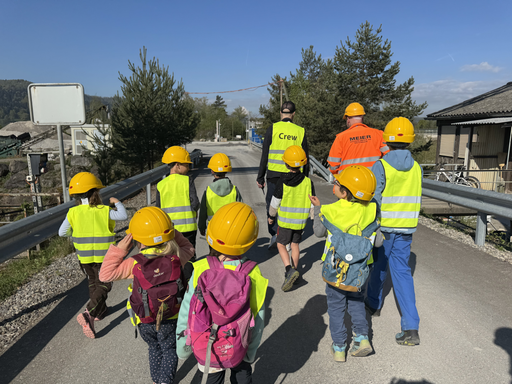 Kieswerk in Wettingen 